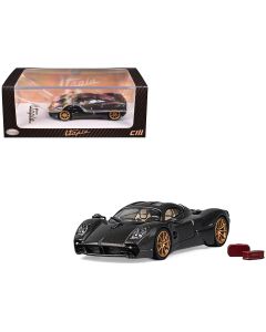 2023 Pagani Utopia 1/64 Diecast Model Car, Full Carbon, Gold Wheels, CM Model