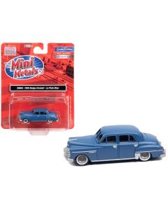 1950 Dodge Coronet La Plata Blue HO Scale Model Car Classic Metal Works