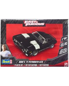 1971 Plymouth GTX Model Kit 1/24 Scale Revell Fast & Furious Level 4