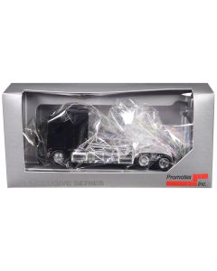 2023 Kenworth K100 5-Bar Grill XXL Chassis Black 1/87 HO Plastic Model Car Promotex