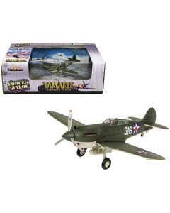 1941 Curtiss P-40B HAWK 81A-2 Fighter 1/72 Diecast Model - 47th Pursuit Squadron