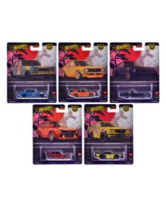 2024 Hot Wheels Japan Historics 4 Diecast Model Cars 5-Piece Set Car Culture