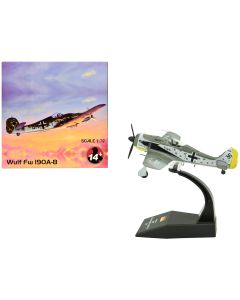 1943 Focke-Wulf Fw 190A-8 Diecast Model Aircraft - Horst Hannig JG 2 Luftwaffe 1/72