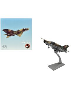 2023 Mikoyan-Gurevich MiG-21SM Fishbed-J Diecast Model - Soviet Air Force 1/72 Scale