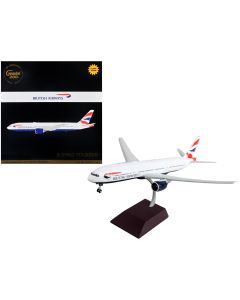 2023 Boeing 777-200ER Diecast Model Airplane British Airways 1/200 Gemini 200