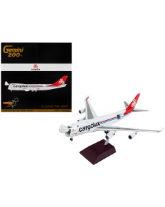2000 Boeing 747-400F Cargolux Diecast Model Airplane 1/200 Gemini 200 Series