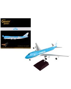 2004 Boeing 747-400F KLM Royal Dutch Airlines Cargo Diecast Model 1/200 Gemini 200