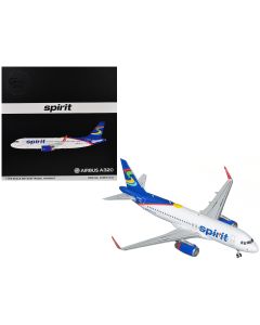 2023 Airbus A320 Diecast Model - Spirit Airlines N633NK, Gemini 200, 1/200 Scale