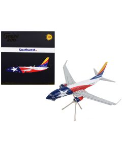 2023 Boeing 737-700 Diecast Model - Southwest Airlines Lone Star One, 1/200 Scale