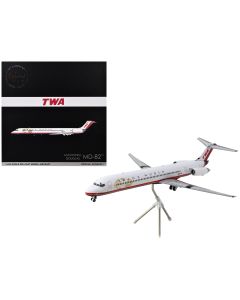 2023 McDonnell Douglas MD-82 Diecast Model Airplane TWA N960TW Gemini 200 1/200