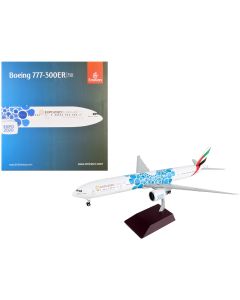 2020 Boeing 777-300ER Emirates Airlines Diecast Model Plane 1/200 Gemini 200