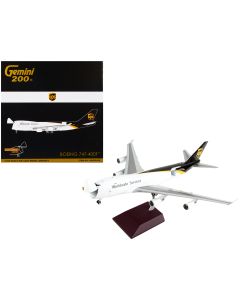 2023 Boeing 747-400F Diecast Model - UPS Worldwide Services 1/200 Gemini 200