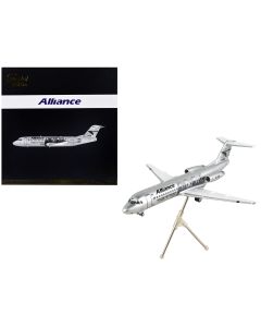 2023 Fokker F70 Diecast Model Aircraft - Alliance Airlines 100 Years Silver Gemini 200 1:200