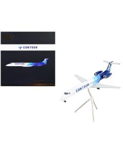 2023 Embraer ERJ-145 Diecast Model Airplane - Contour Airlines 1/200 Gemini 200