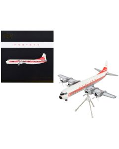 1960 Lockheed L-188 Electra Gemini 200 1/200 Diecast Model - Western Airlines Red Stripes