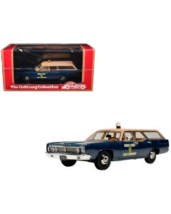 1970 Ford Country Squire Wagon Police Car Nassau County Limited Edition 1/43 Model