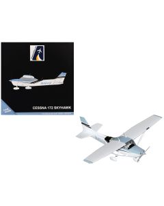 2023 Cessna 172 Skyhawk N46418 1/72 Diecast Model Plane - GeminiJets Light Blue/White