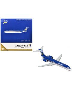 2000 Boeing 717-200 Midwest Airlines N920ME 1/400 Diecast Model Airplane