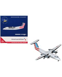 2023 Bombardier Dash 8-100 Diecast Model Airplane - American Airlines N808EX 1/400 Scale