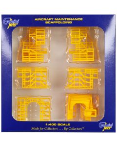 2023 GeminiJets 1/400 Scale Aircraft Maintenance Scaffolding 6 Piece Set