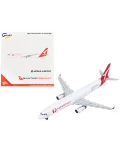 2023 Airbus A321P2F Qantas Freight Diecast Model Airplane 1/400 by GeminiJets