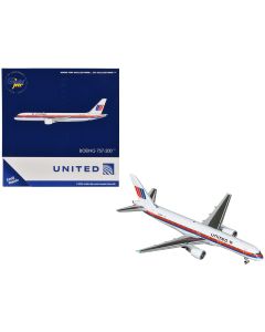 2023 Boeing 757-200 United Airlines Diecast Model 1/400 GeminiJets N536UA