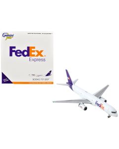 2023 Boeing 757-200F FedEx Diecast Model Aircraft 1/400 by GeminiJets