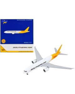 2023 Boeing 777F Diecast Model Plane - Southern Air DHL 1/400 Scale, Flaps Down