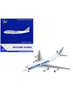 2023 Boeing 747-400F Diecast Model Airplane - Western Global, 1/400 Scale, GeminiJets
