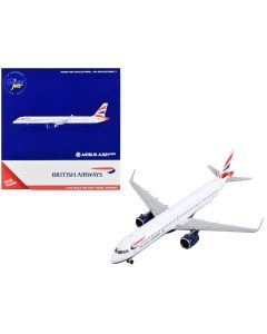 2023 Airbus A321neo Diecast Model - British Airways 1/400 Scale Aircraft by GeminiJets