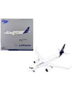 Airbus A320neo 1/400 Diecast Model Lufthansa Lovehansa GeminiJets White Blue Tail