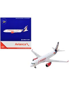 2023 Airbus A320 Diecast Model - Avianca Airlines 1:400 Scale Aircraft by GeminiJets