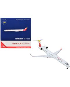 2019 Bombardier CRJ1000 Iberia Regional EC-MVZ 1/400 Diecast Model Airplane