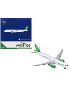 2023 Embraer E190-E2 Diecast Model Airplane Wideroe LN-WEA 1/400 GeminiJets