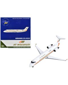 2000 Bombardier CRJ200 Air Wisconsin Diecast Model 1/400 Scale GeminiJets