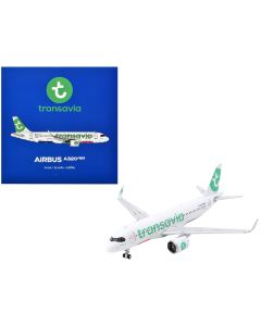 2023 Airbus A320neo Diecast Model - Transavia Airlines (F-GNEO) 1/400 Scale Green Tail
