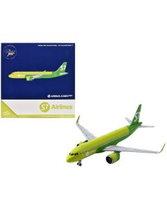 2023 Airbus A320neo Diecast Model - S7 Airlines (RA-73428) 1/400 Scale by GeminiJets