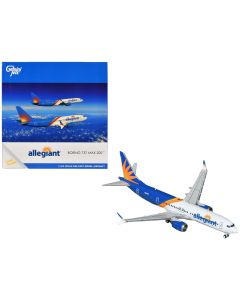 2023 Boeing 737 MAX 200 Allegiant Air Diecast Model Aircraft 1/400 GeminiJets
