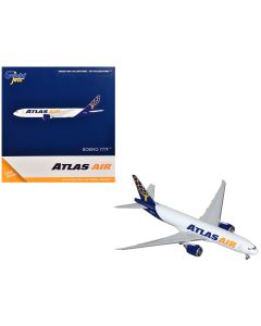 2007 Boeing 777-200LR Atlas Air N703GT 1/400 Diecast Model Airplane by GeminiJets