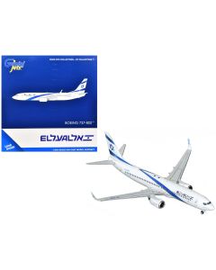 2023 Boeing 737-800 Diecast Model - El Al Israel Airlines 1/400 Scale by GeminiJets