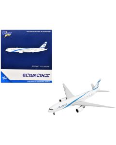 2023 Boeing 777-200ER Diecast Model EL AL Israel Airlines 1/400 GeminiJets
