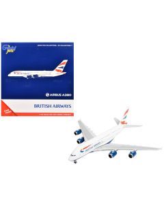 2023 Airbus A380 Diecast Model - British Airways G-XLEE 1/400 Scale by GeminiJets