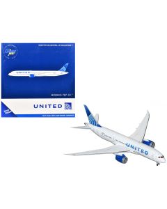 2019 Boeing 787-8 United Airlines Diecast Model Airplane 1/400 GeminiJets