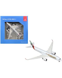2023 Airbus A350-900 Emirates Airlines Diecast Model 1/400 Scale A6-EXB