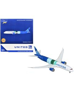 2019 Boeing 787-9 United Airlines Diecast Model Aircraft 1/400 Flaps Down