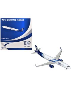 2023 Airbus A321neo Delta Air Lines 100 Years Diecast Model 1/400 N589DT