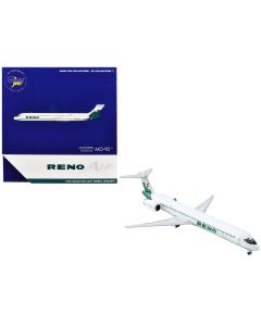 1995 McDonnell Douglas MD-90 Reno Air 1/400 Diecast Model Airplane by GeminiJets