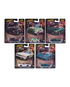 2024 Hot Wheels Boulevard 5-Piece Premium Diecast Model Cars Set 96-100