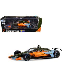 2022 Dallara IndyCar #7 Felix Rosenqvist UNDEFEATED 1/18 Diecast Model Car