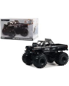 1974 Ford F-250 Monster Truck Bigfoot #1 Black Bandit 1/18 Diecast Greenlight